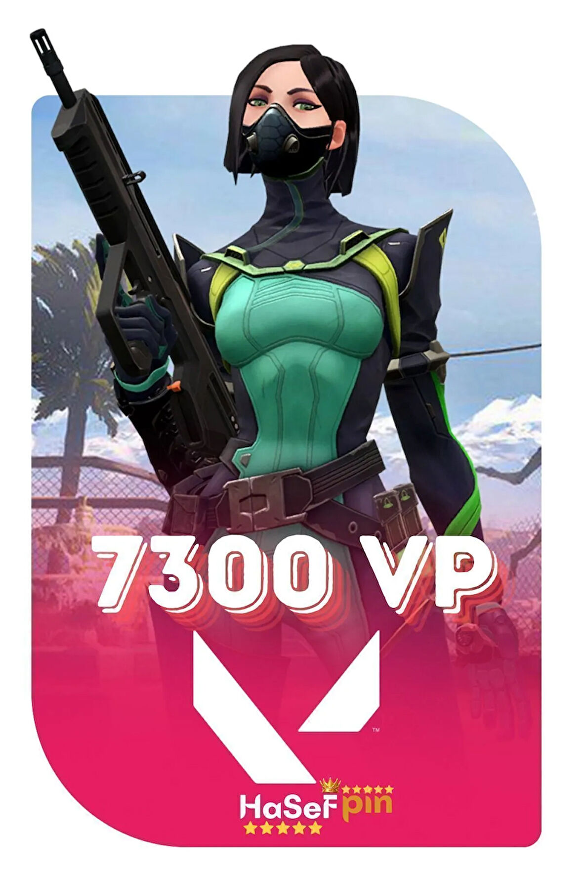 Valorant 7300 Vp