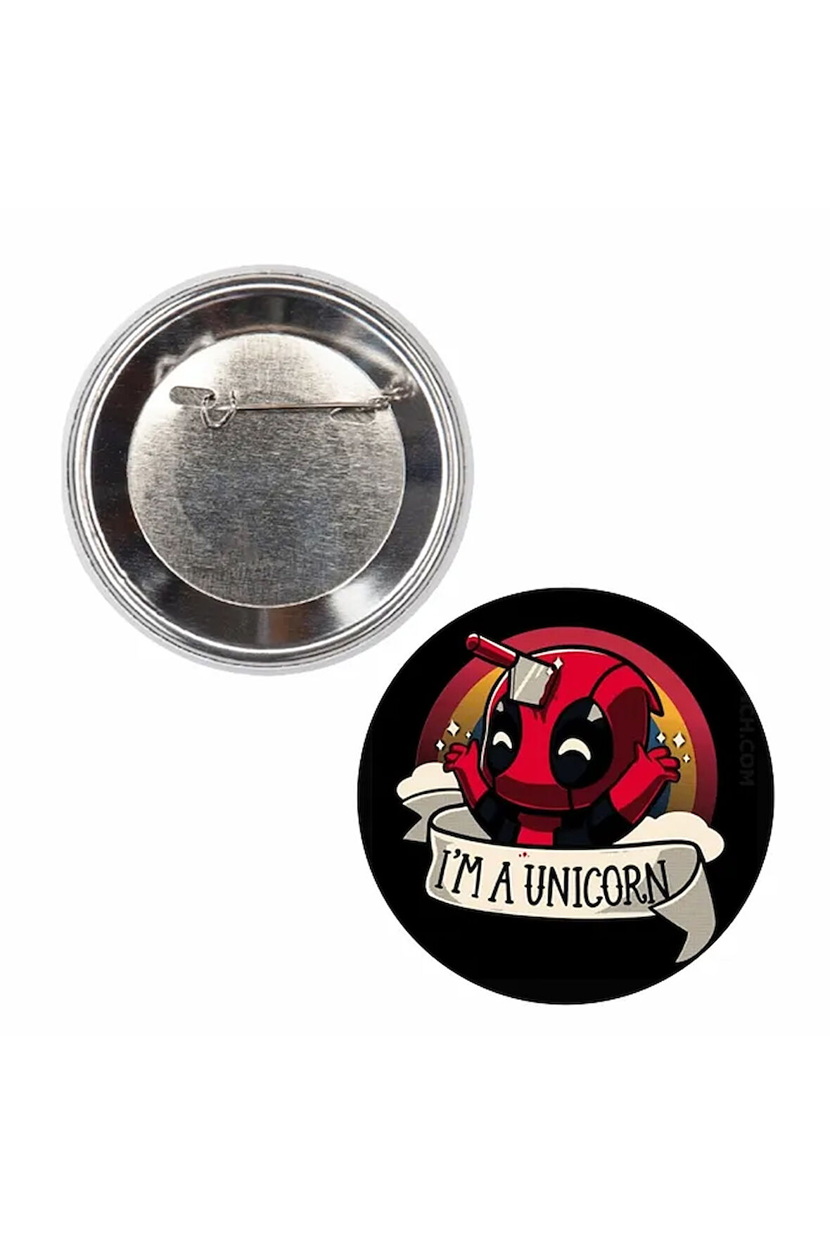 Deadpool Unicorn Rozet