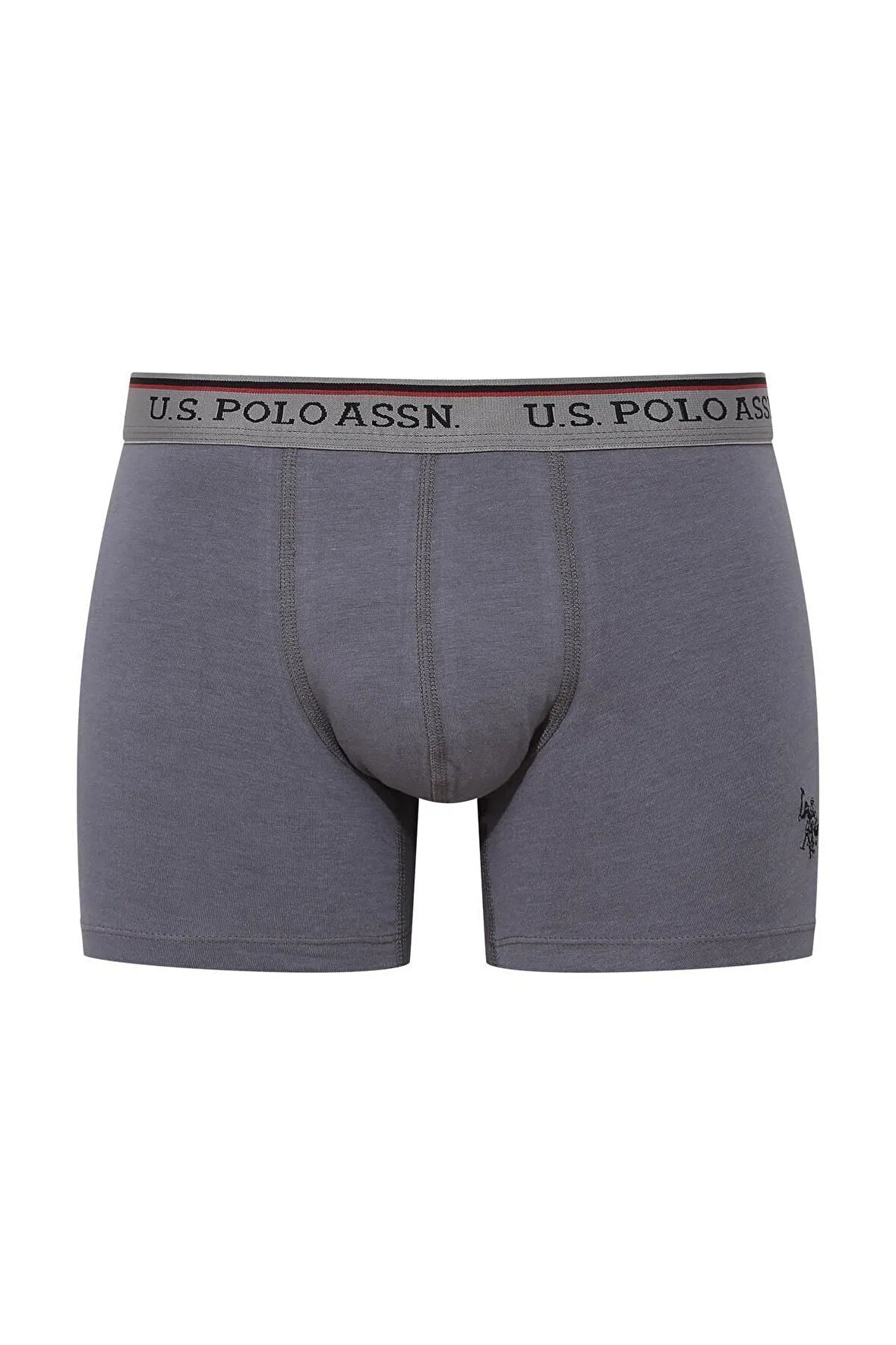- Erkek Modal Antrasit Uzun Paçalı Tekli Boxer