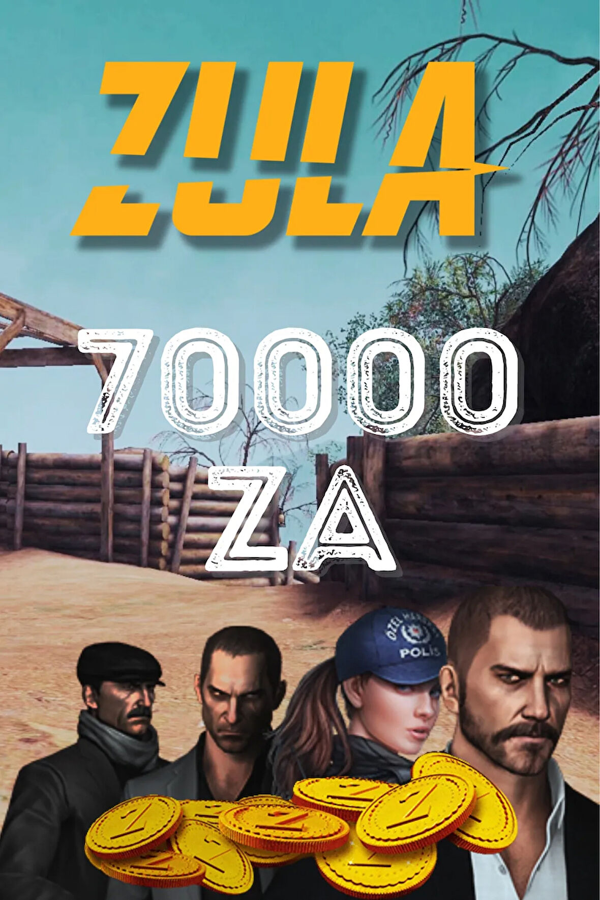70000 Zula Altını E-Pin