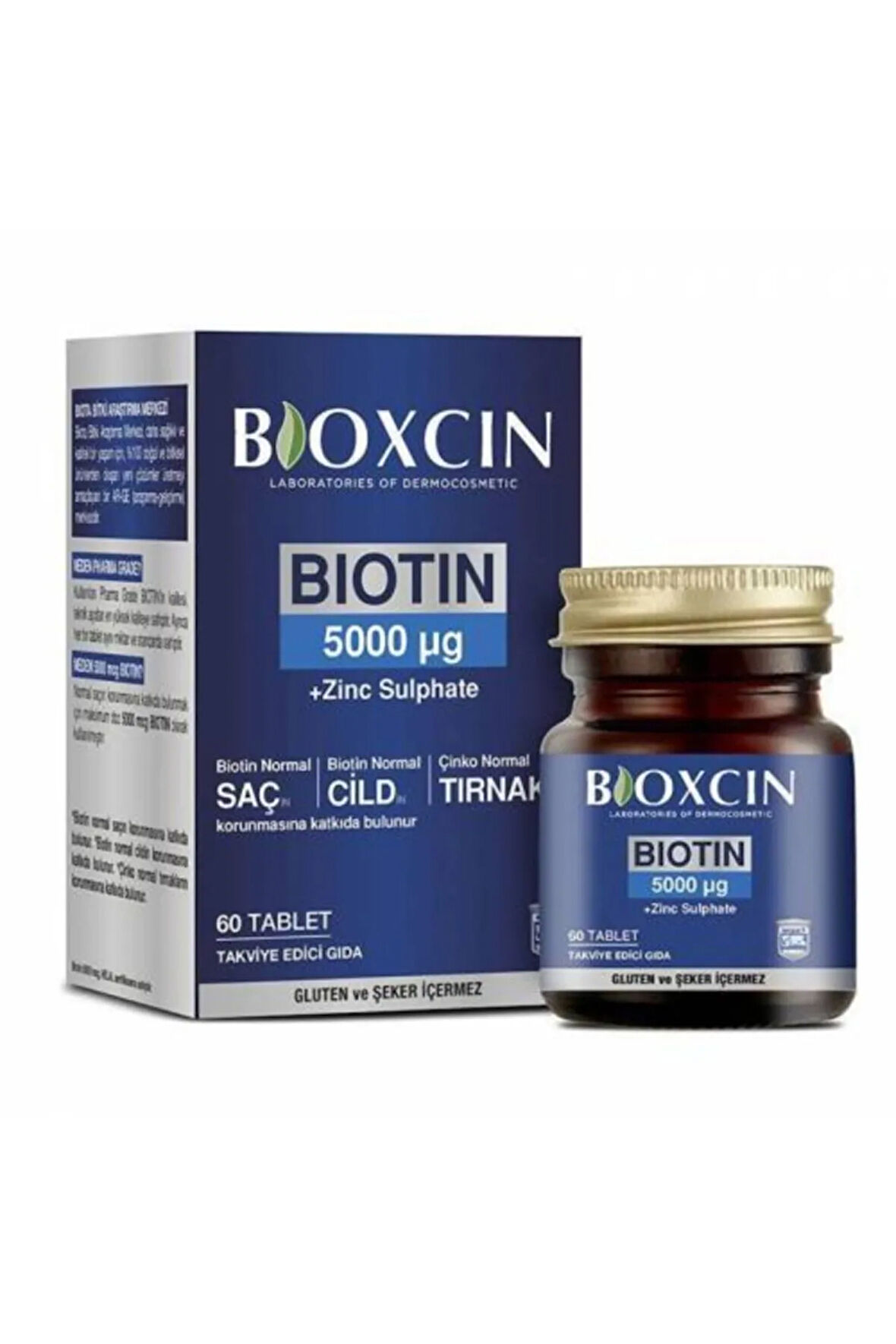 Bioxcin Biotin 5000 Mcg 60 Tablet