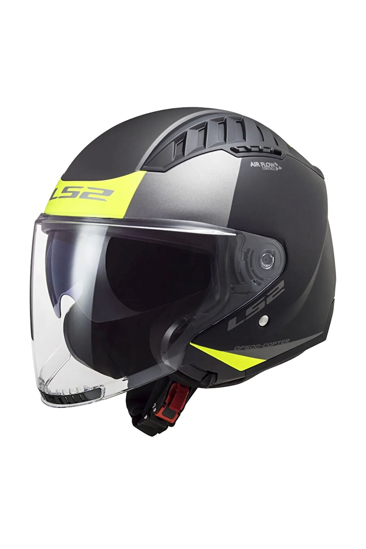 Copter 2 Urbane Mat Siyah-neon Sarı Kask