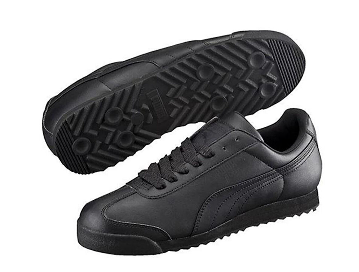 Puma Roma Basic Siyah Unisex Spor Ayakkabısı 35357217