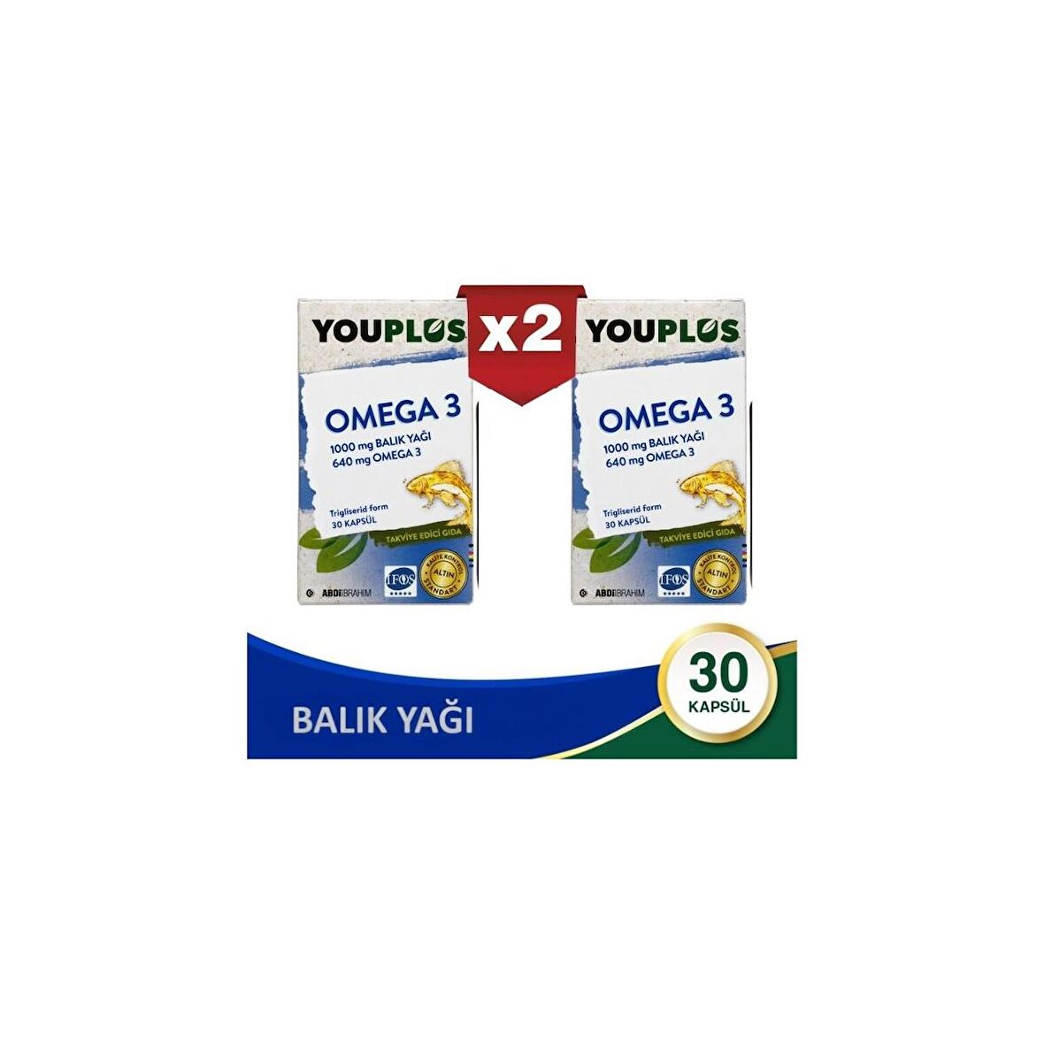 Youplus OMEGA 3 - 2li paket