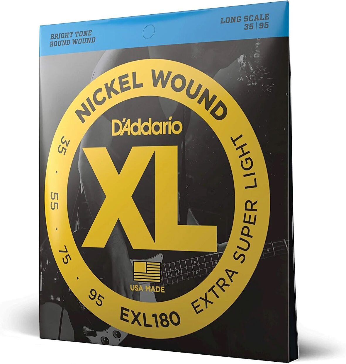 D'Addario EXL180 Bas Gitar Tel Seti