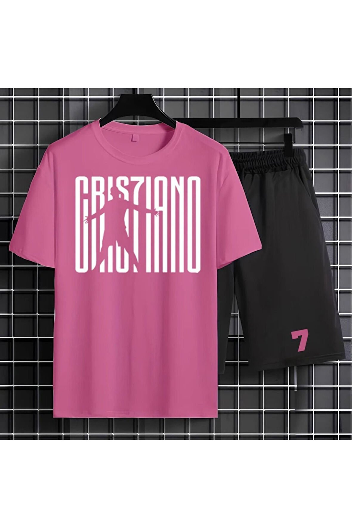 Unisex Hashtag Beyaz Oversize Bisiklet Yaka Baskılı T-shirt