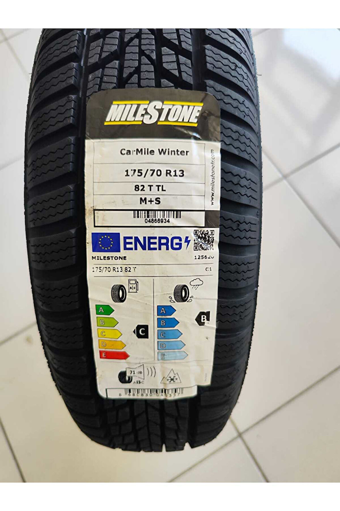 175/70R13 TL 82T Carmile Winter 2025 Üretim Kış Lastiği