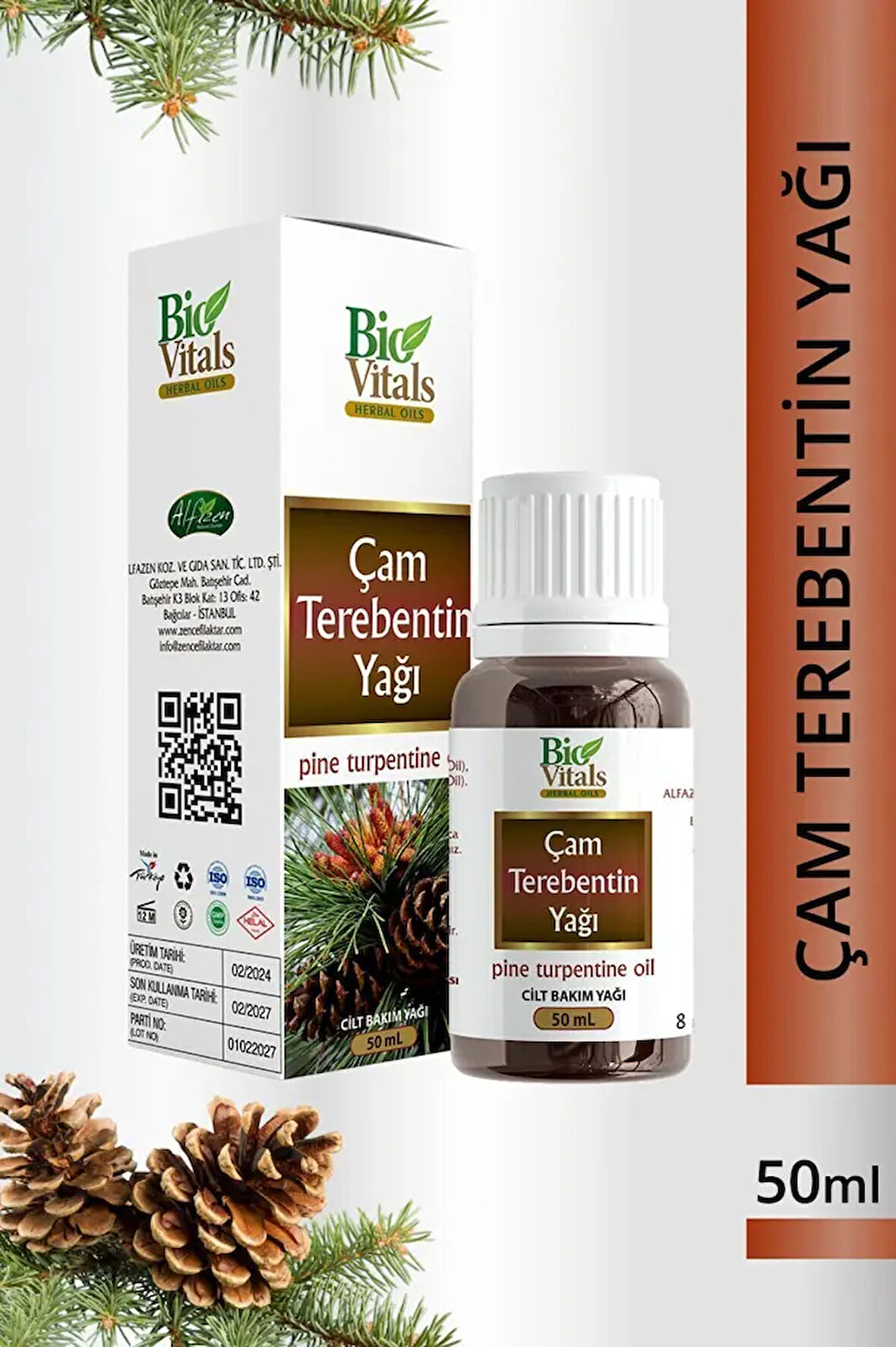 Çam Terebentin Yağı 50 ml