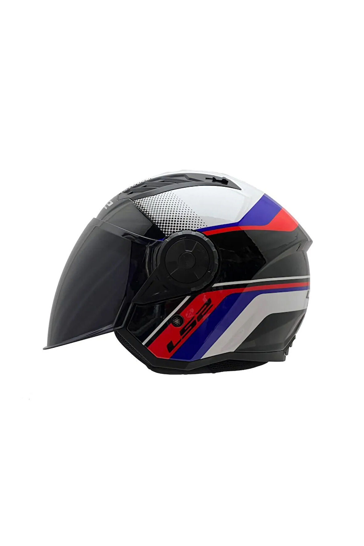 AIRFLOW 2 RUSH BEYAZ-MAVİ-KIRMIZI KASK
