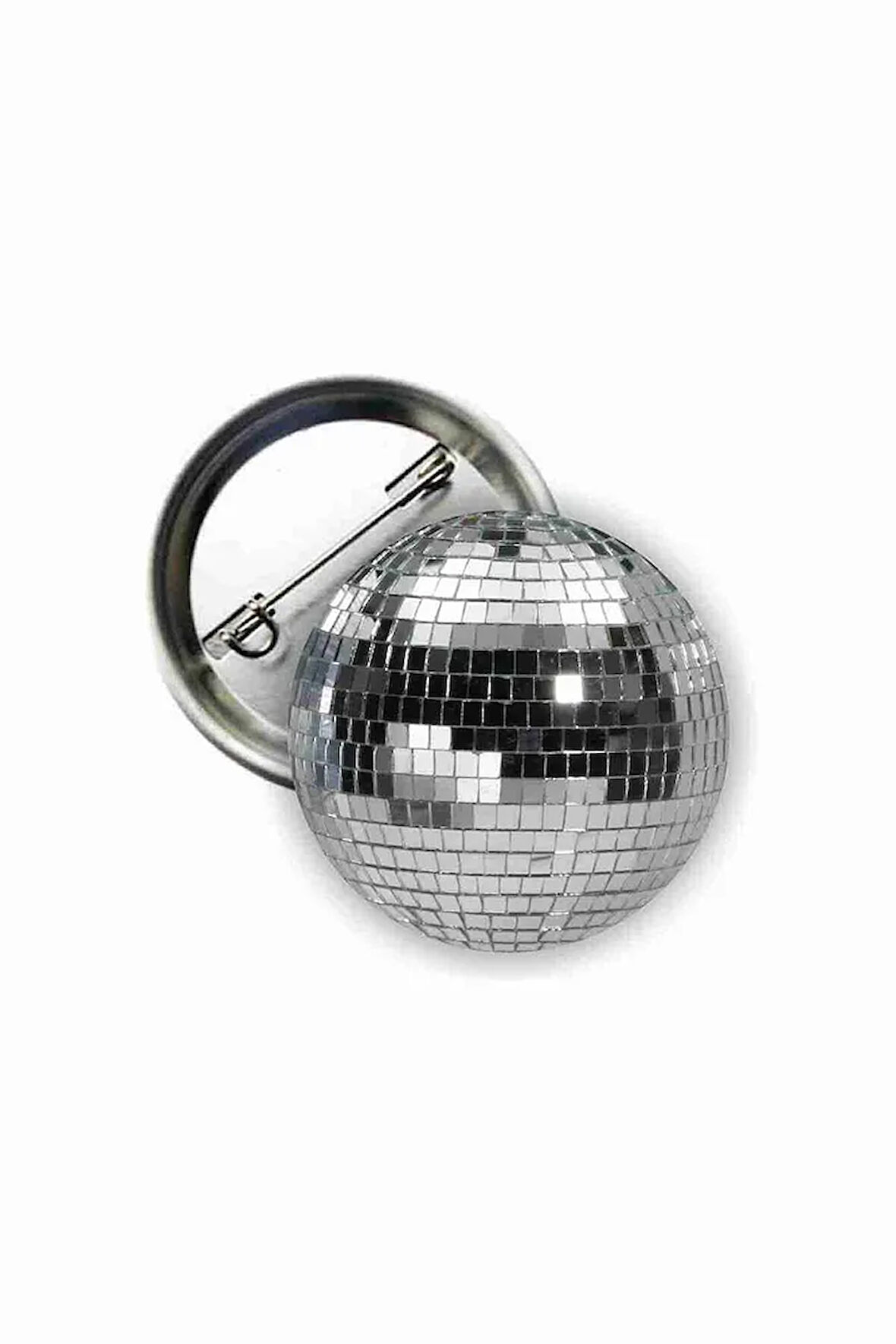 Disko Topu Y2K Grunge Style Buton Rozet