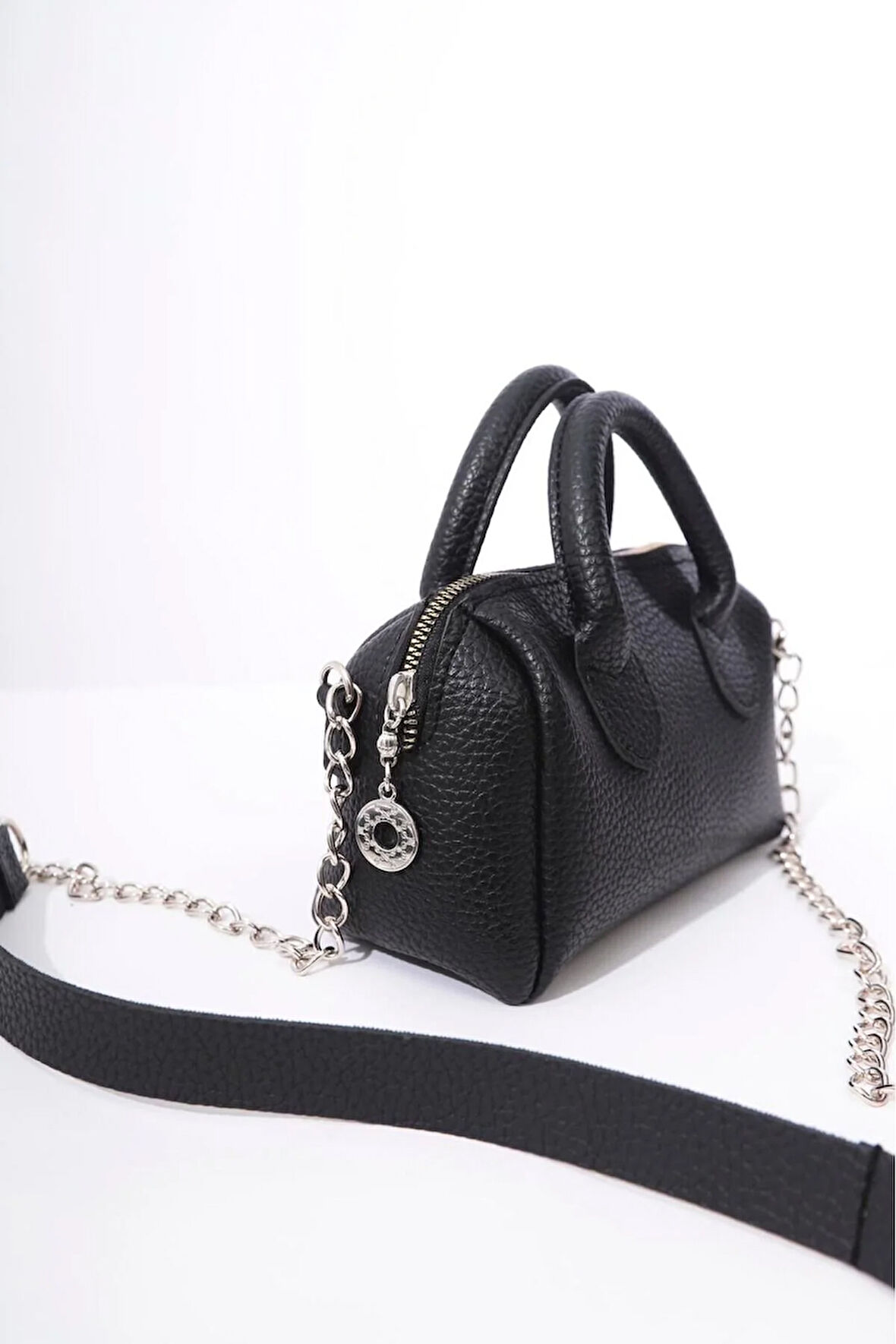 Kadın el ve omuz çantası mini şık tasarımlı