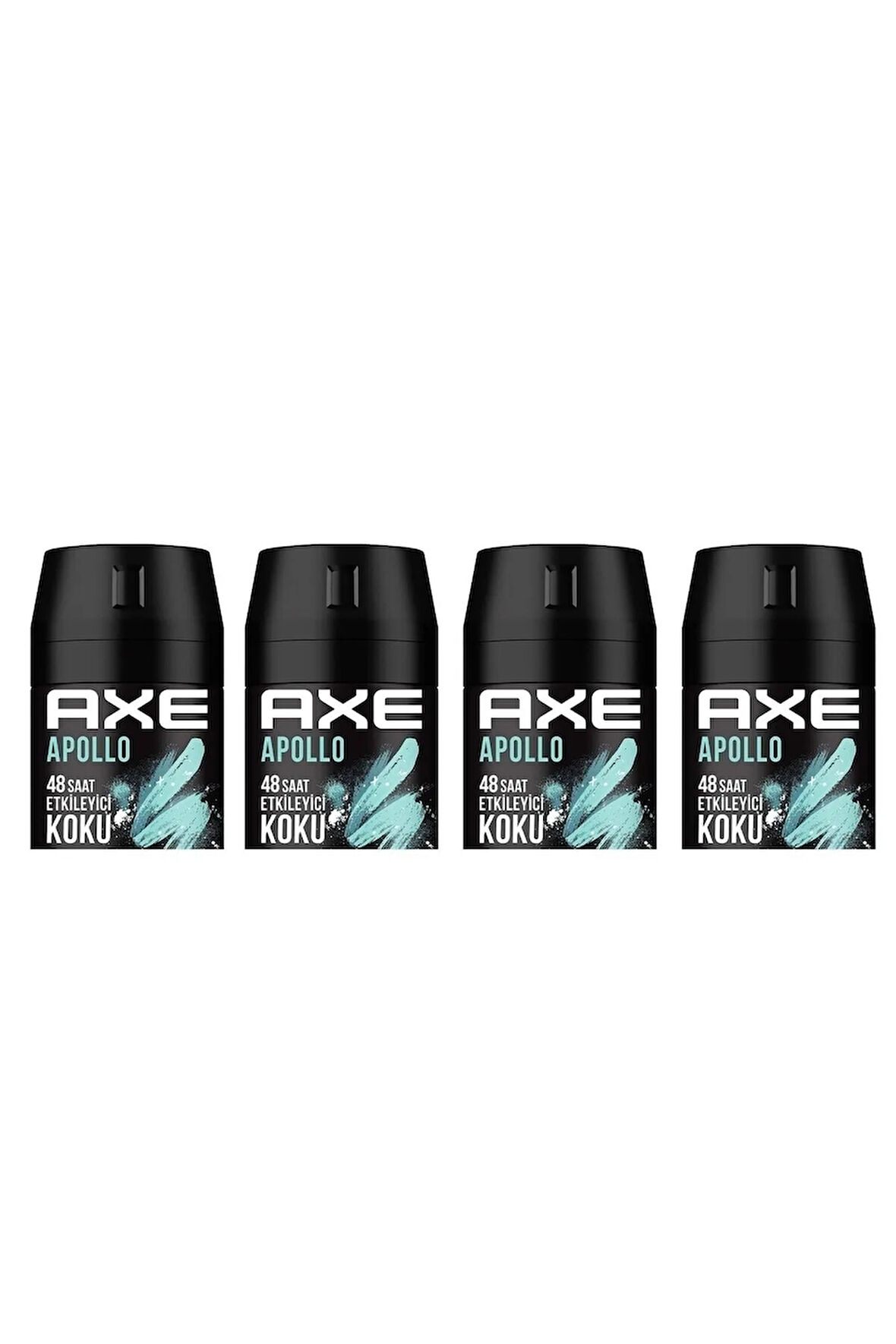  Erkek Deodorant Sprey Apollo 150 ml 8690637981531 (4 Adet)