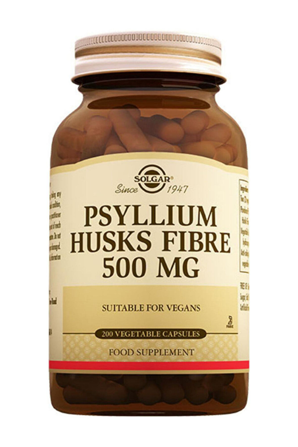 Solgar Psyllıum Huks 500 mg 200 kapsül