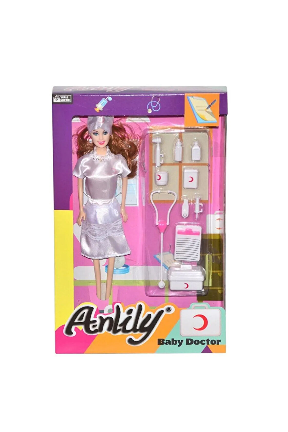 Nessiworld 02282 Oydaş, Anlily Doktor Bebek / 3 Yaş