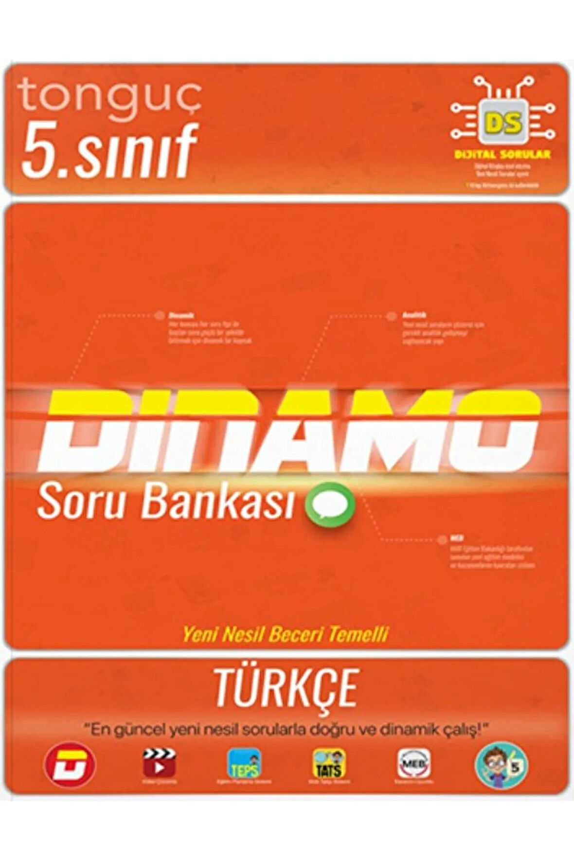 5. Sınıf Dinamo Türkçe Soru Bankası / Kolektif / Tonguç Akademi / 9786254222665