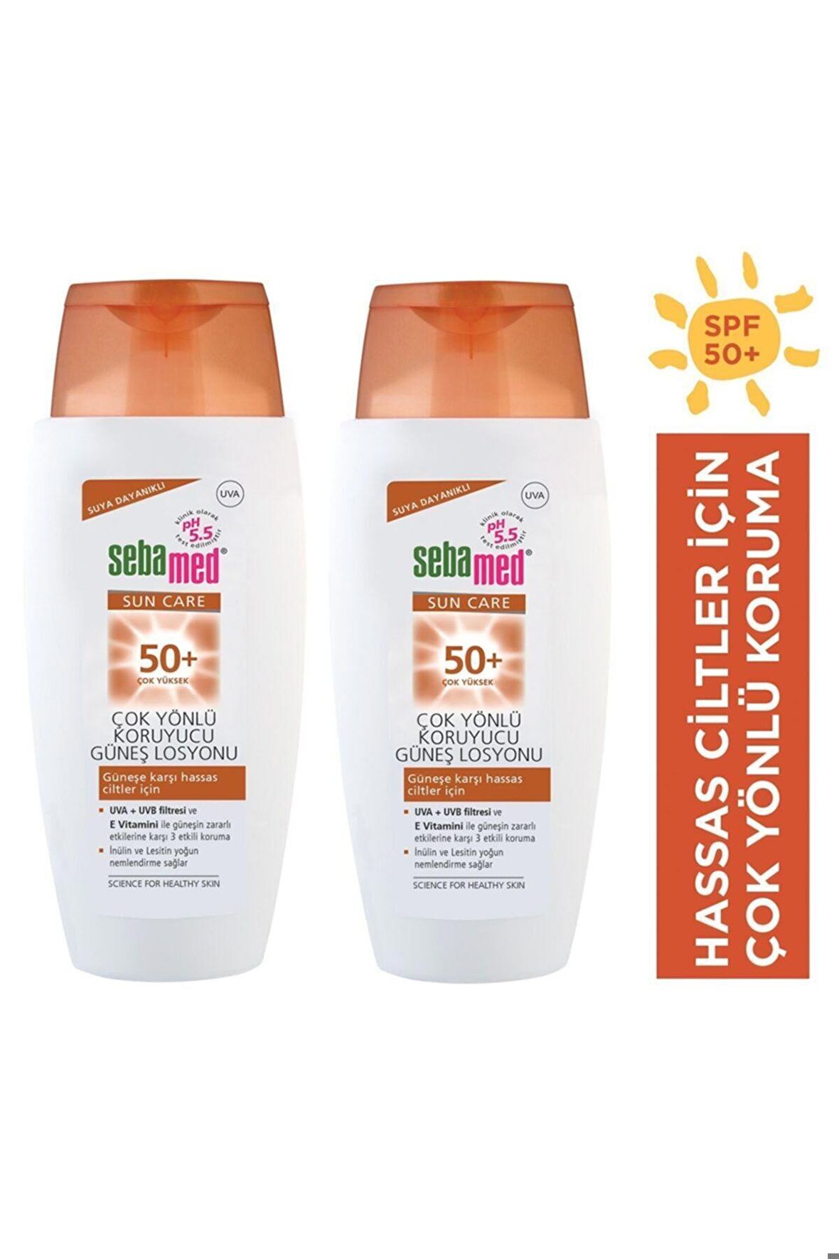 Sebamed Güneş Koruyucu Losyon SPF50 150 ml X 2 Adet