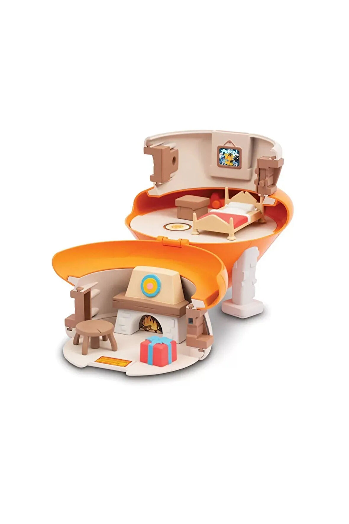 Puf20000 Şirinler Mantar Evi Oyun Seti