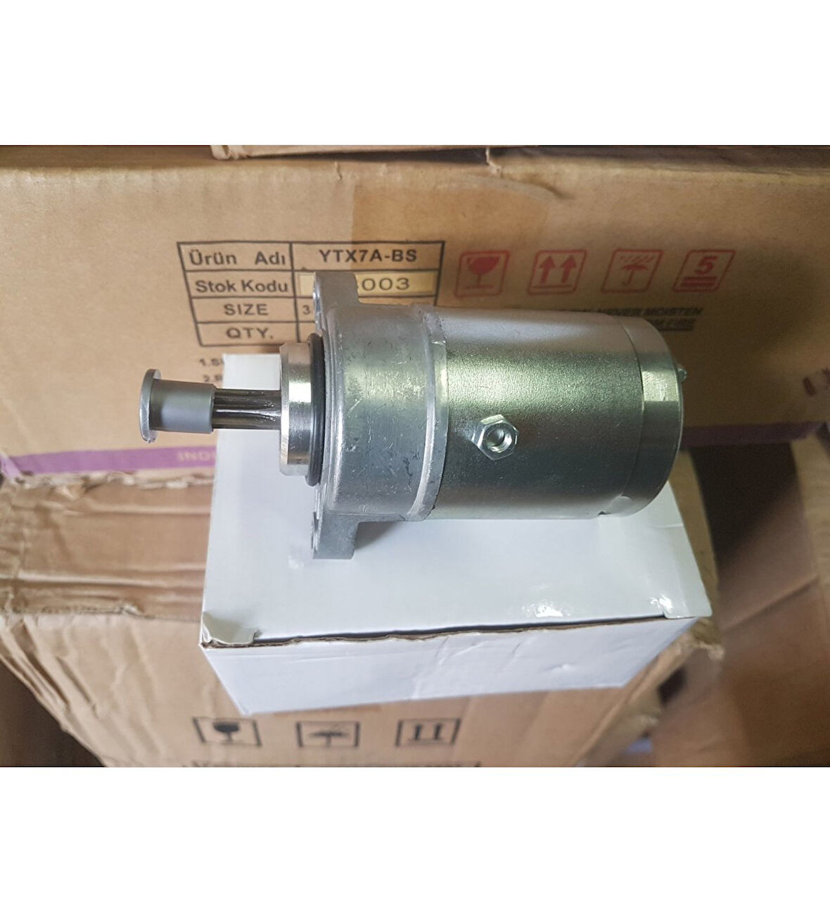 Yamaha Delight 125 Marş Motoru_Supermoto