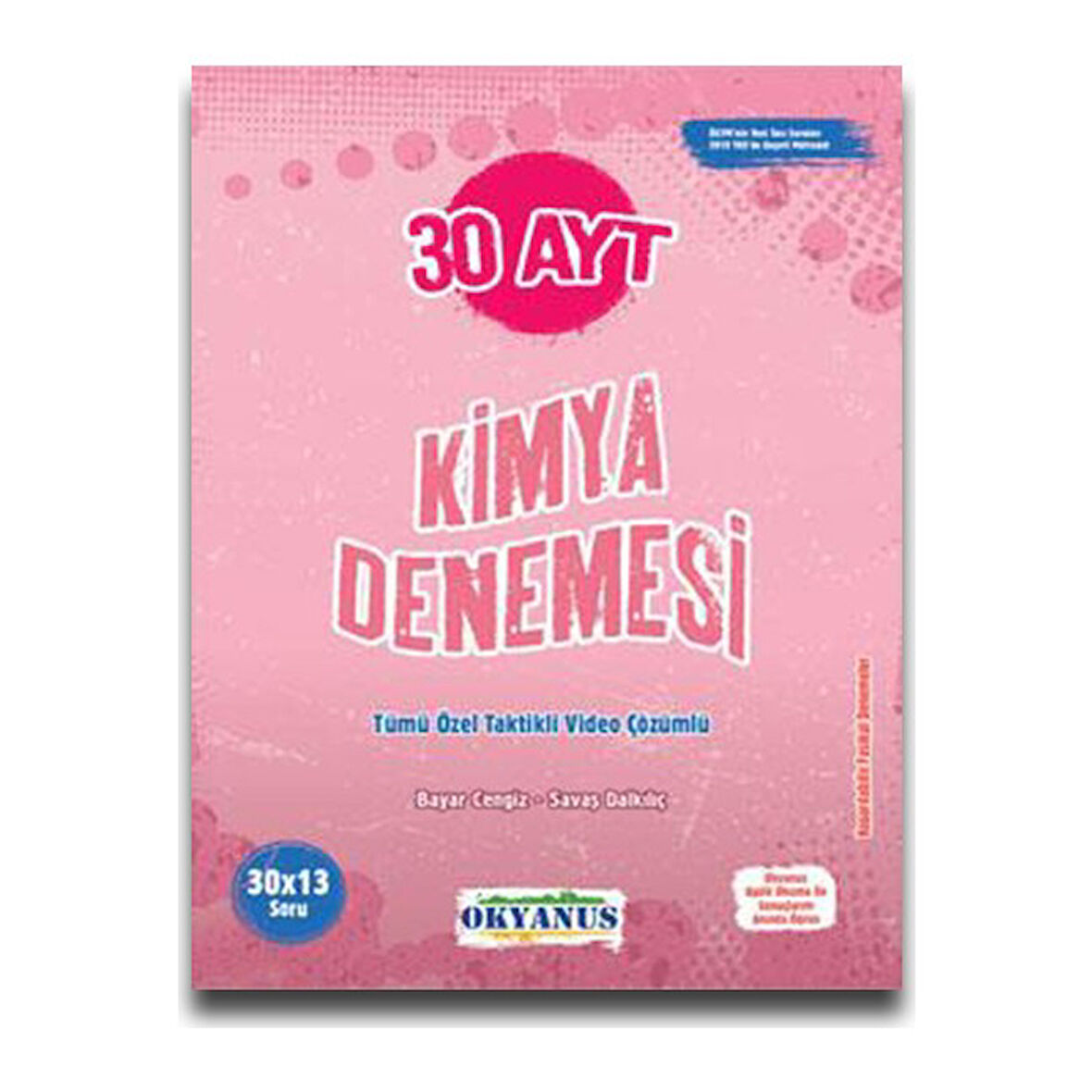 Okyanus Yayınları Ayt Kimya 30 Denemesi