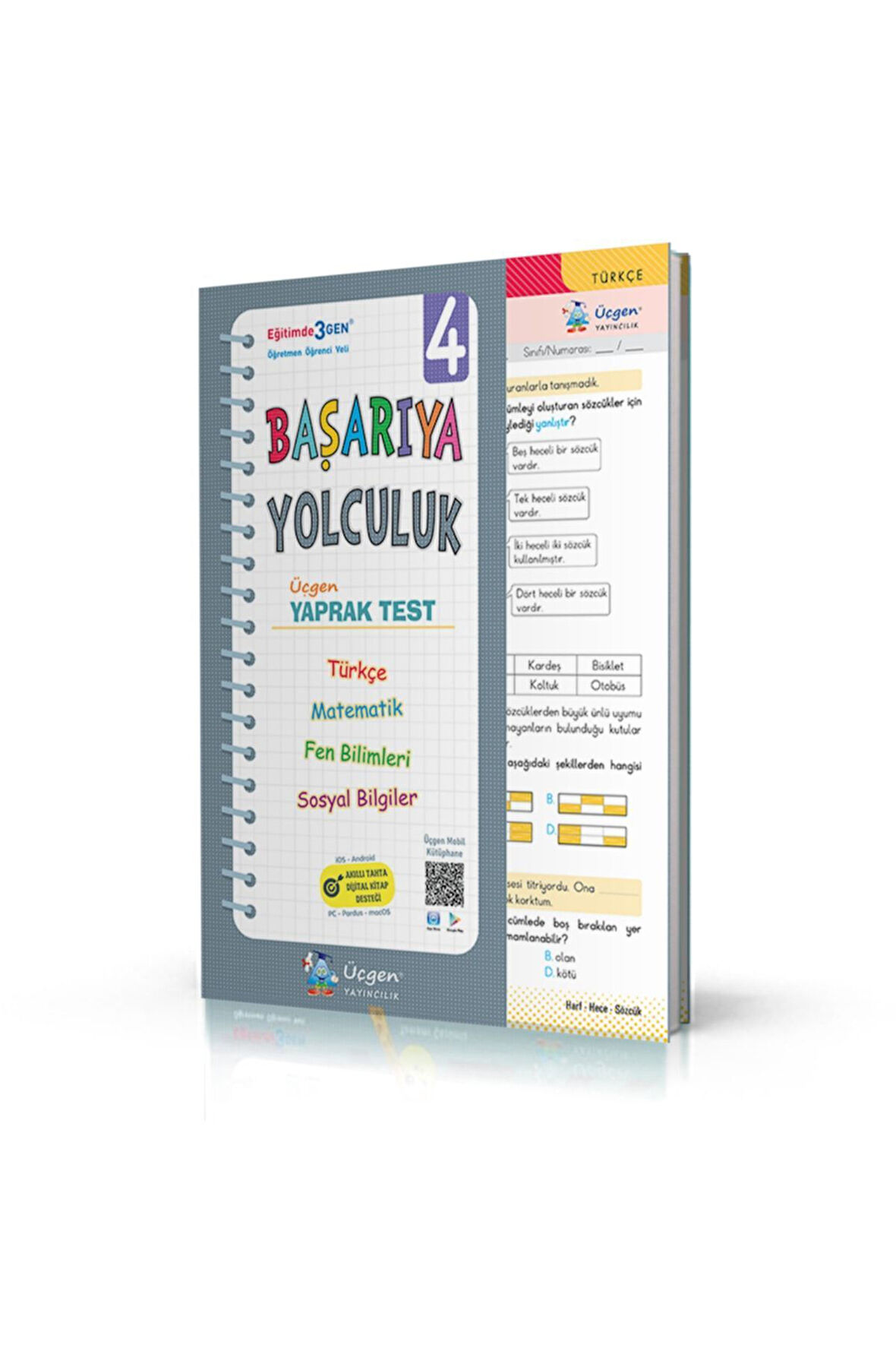 4.sınıf - Başarıya Yolculuk - Yaprak Test