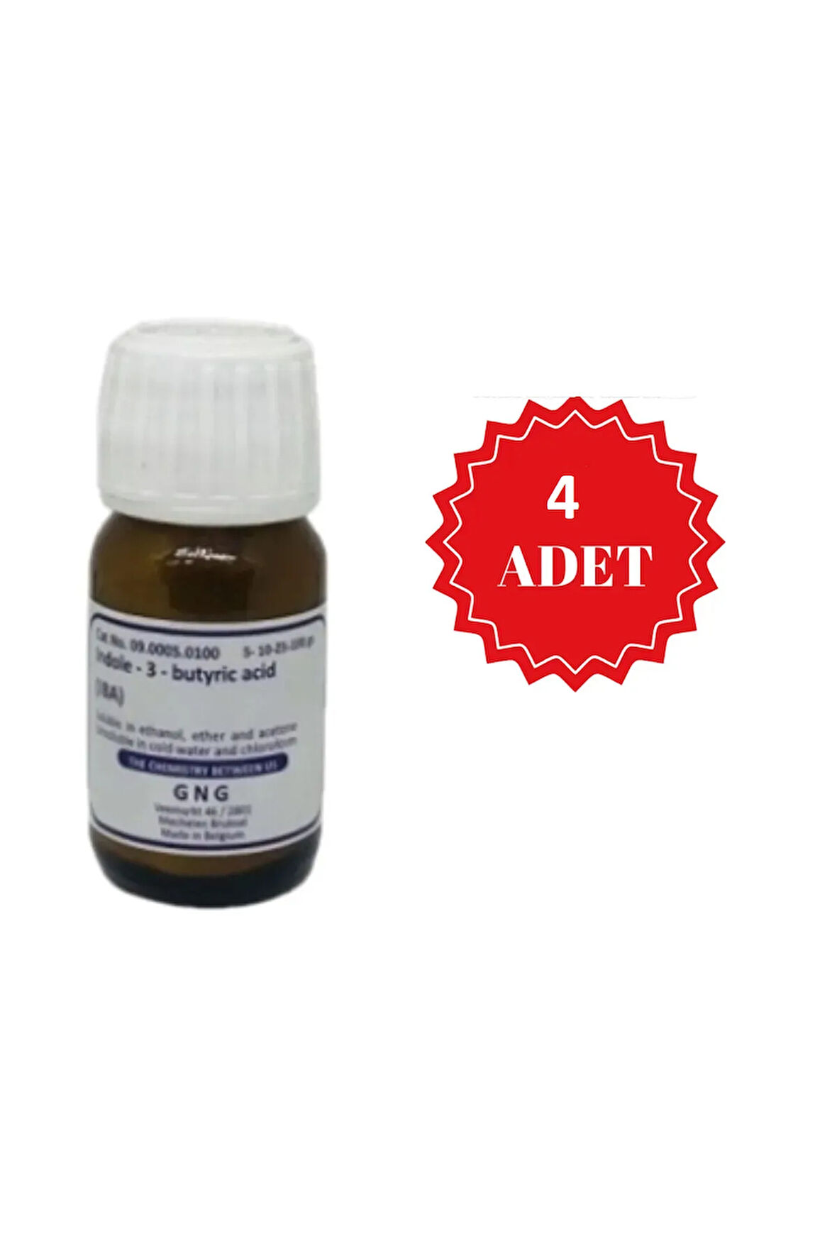 Iba (indole Butyrik Asit) Çelik Köklendirme Hormonu 5 Gr (toprak Düzenleyici) 4 ADET