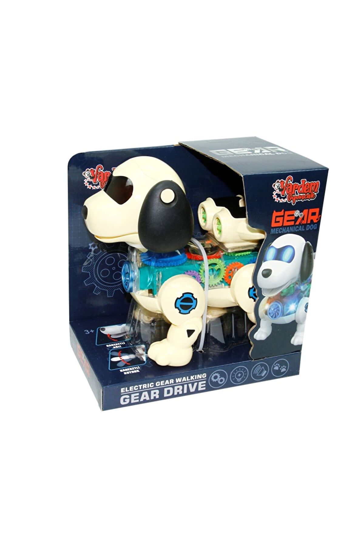 Işıklı, Müzikli ve Hareketli Robot Köpek OYUNCAK KÖPEK KUYRUĞUNU SALLAYAN KÖPEK