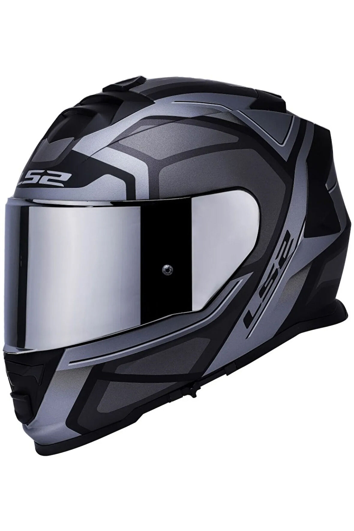 Storm 2 Faster Tıtanıum Fullface Motosiklet Kaskı Gri Camlı