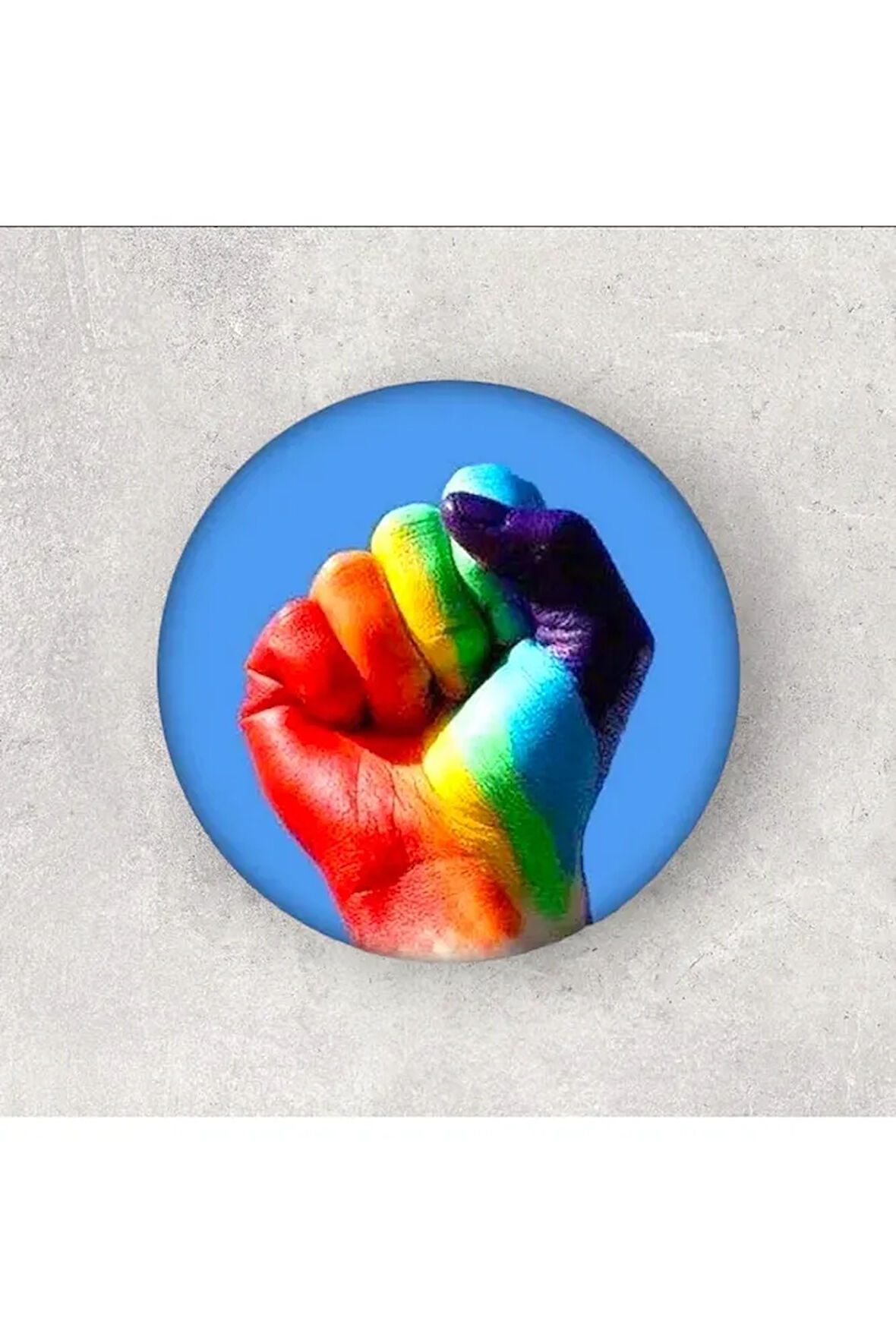 Pride Flag Gökkuşağı Buton Rozet