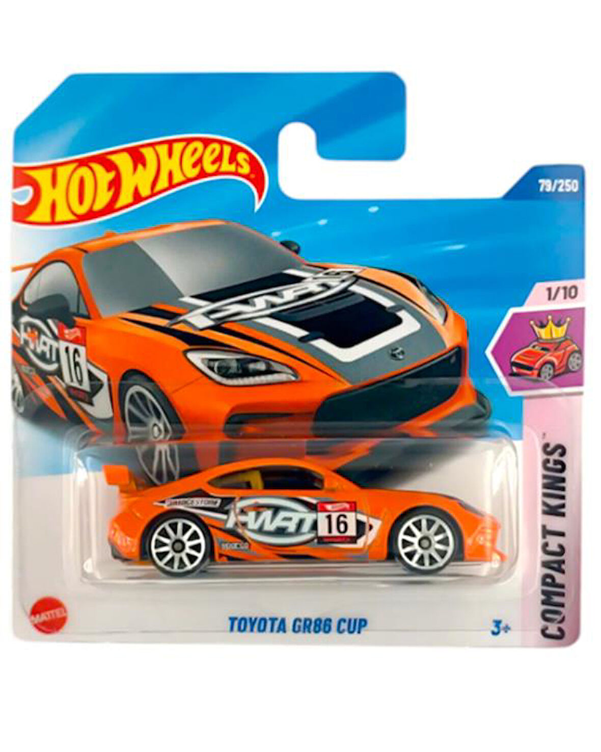 Hot Wheels Compact Kings Toyota GR86 Cup HYX23