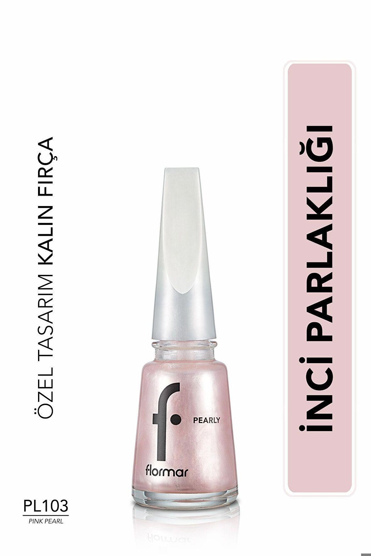 Sedefli Parlak Oje (PEMBE) - Pearly Nail Enamel - Pl103 Pink Pear - 8682536035293