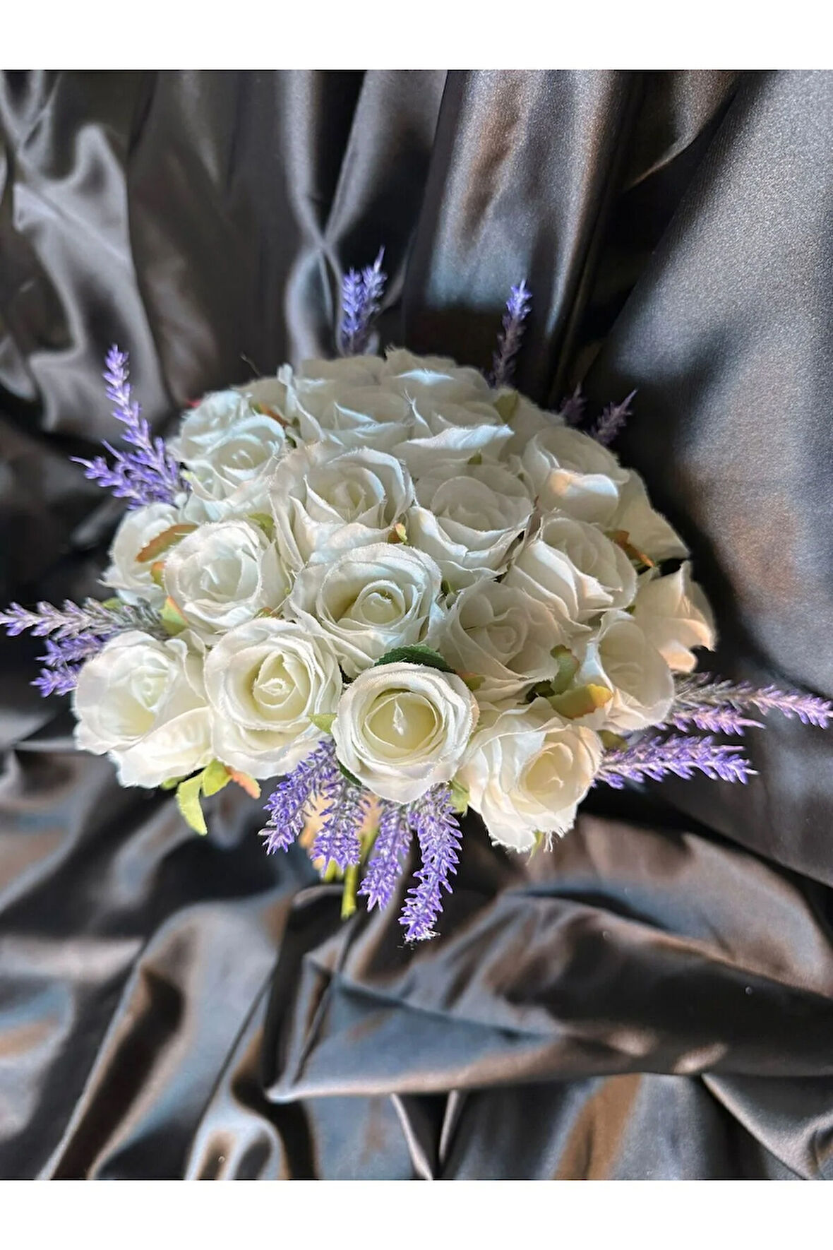 Beyaz Gelin el çiçeği,düğün nikah incili el buketi damat çiçeği LALE,ŞAKAYIK,ORTANCA,GALA ÇİÇEĞİ,GÜL