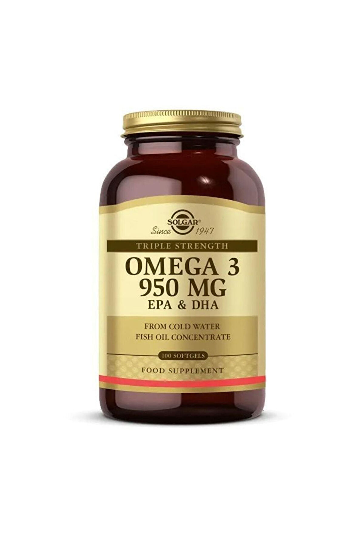 Omega 3 950 Mg 100 Softgels Balık Yağı