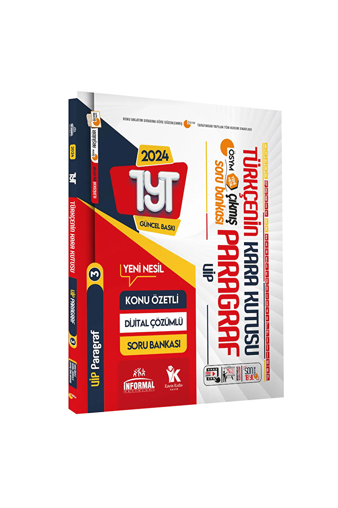 Yks-tyt Türkçenin Kara Kutusu Ösym Vip Paragraf 3 Konu Özetli Çözümlü Çıkmış Soru Bankası
