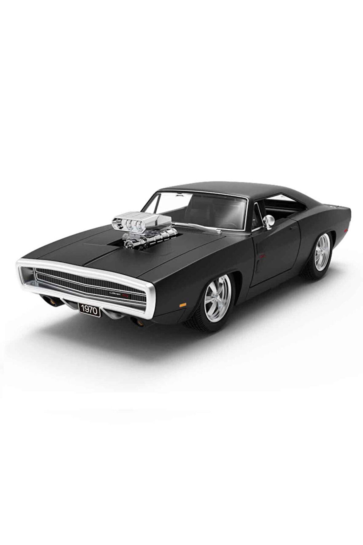 R/C 1/16 1970 Dodge Charger R/T with engine Version Uzaktan Kumandalı Araba