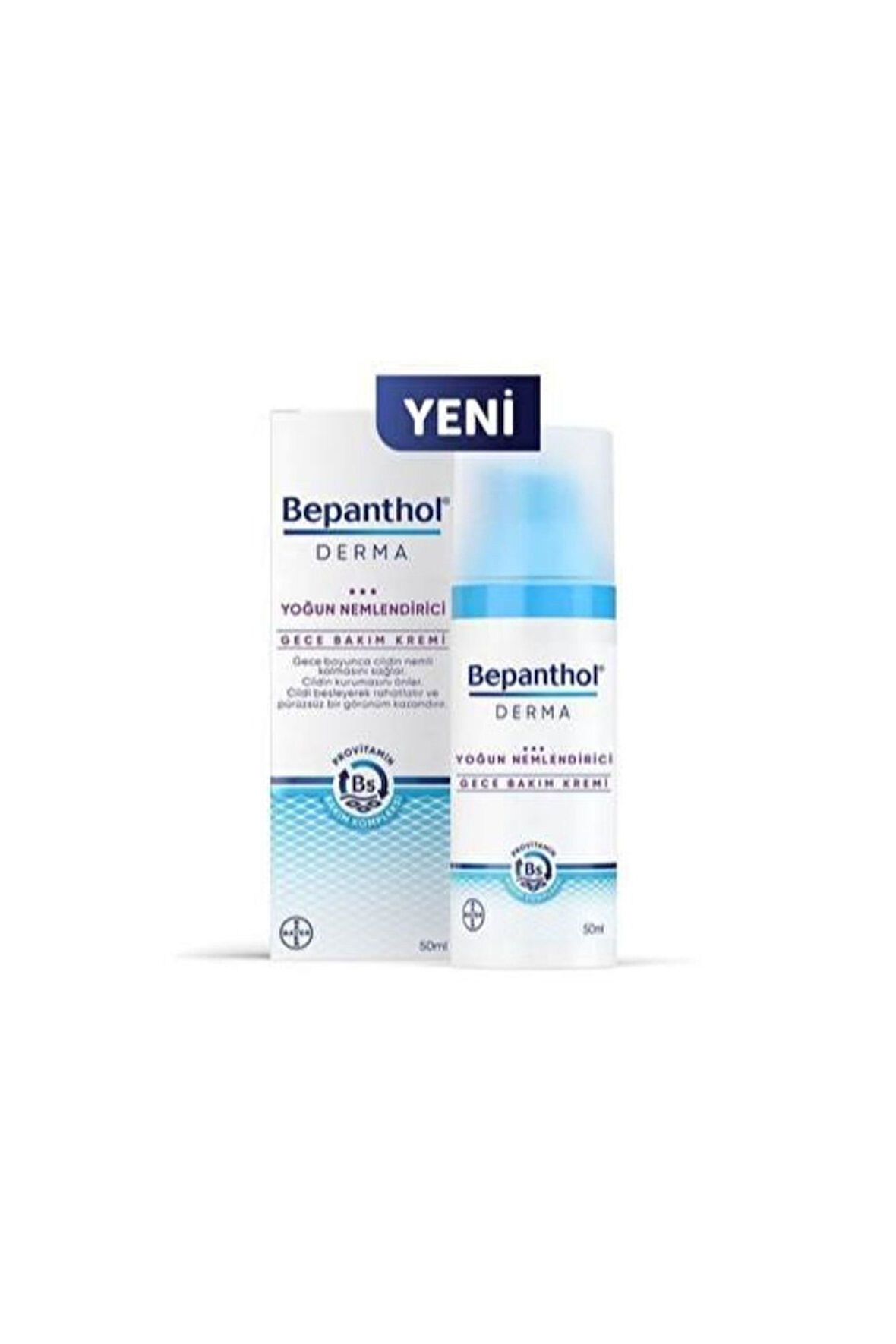 Derma Yoğun Nemlendirici Gece Bakım Kremi 50 Ml