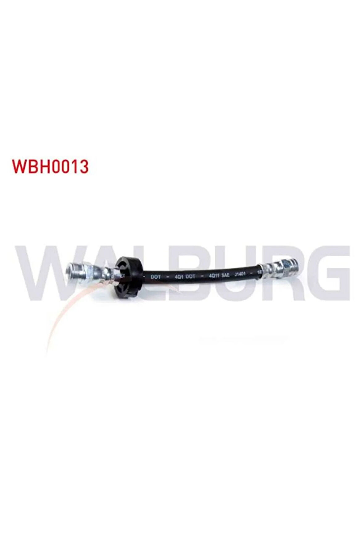 Fren Hortumu Arka Sol-sag 190mm Fıat Albea 2003- / Fıat Palıo (178BX) (178DX) 19