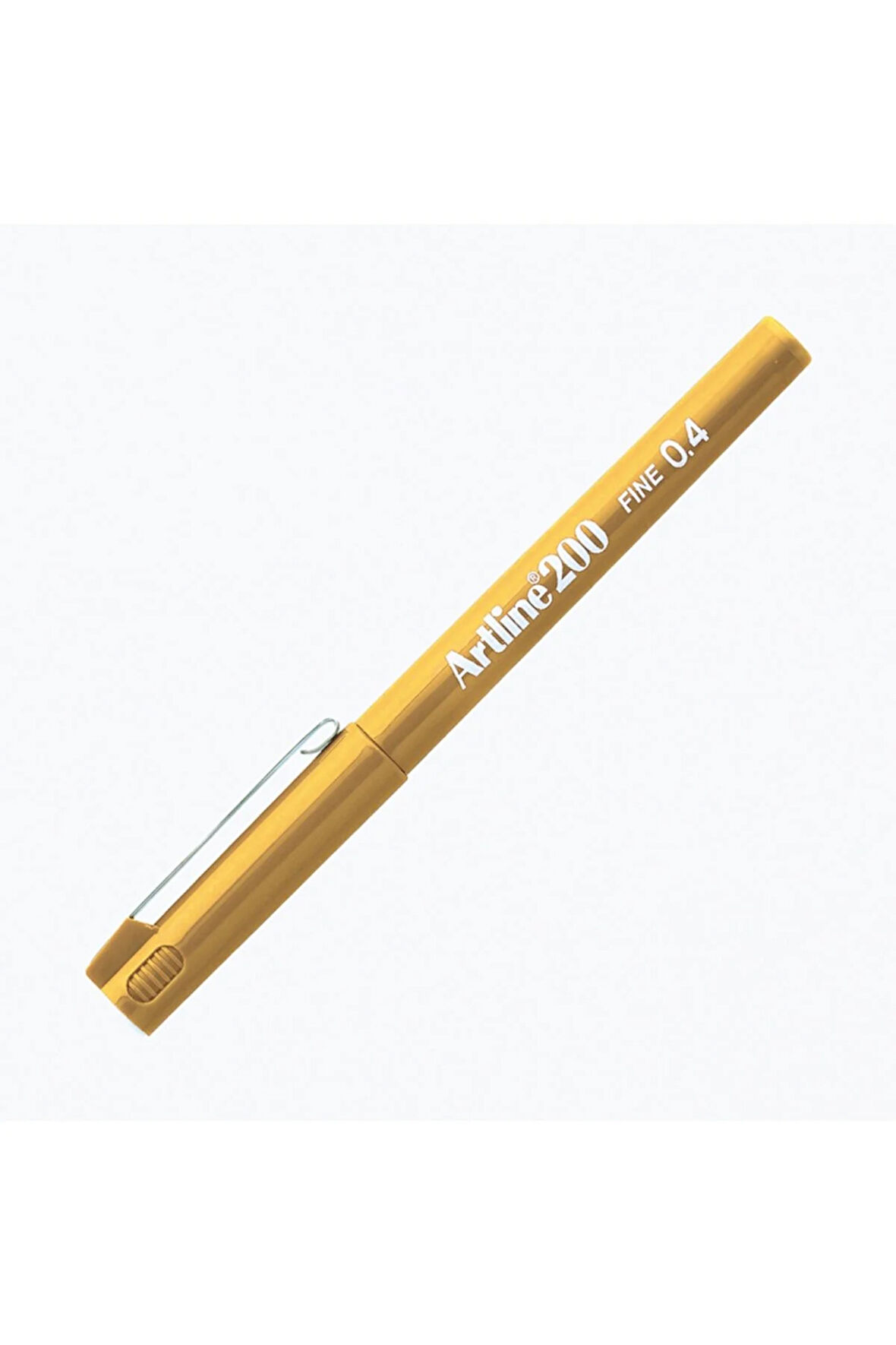 200 Fineliner Yazı Ve Çizim Kalemi 0,4mm Sarı
