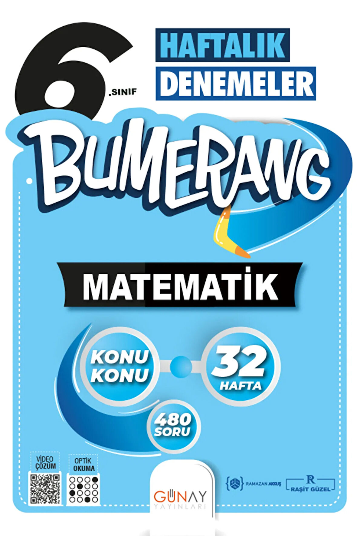 6.SINIF BUMERANG MATEMATİK 32 HAFTALIK DENEMELER 2024-2025 YENİ MÜFREDAT