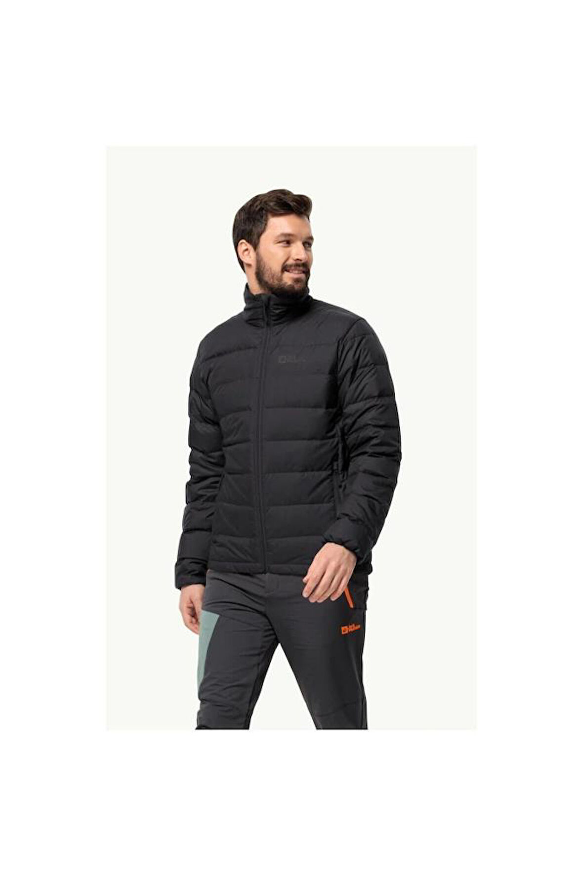Jack Wolfskin ATHER DOWN JKT M RDS 1207681-OUT CEKET BLACK ERKEK MONT