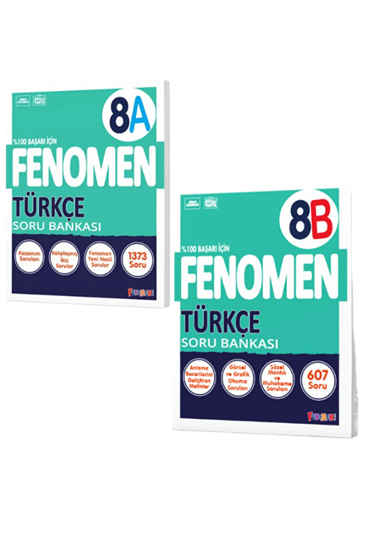 Fenomen 8.Sınıf Türkçe A ve B Soru Bankası 2023-2024 Güncel