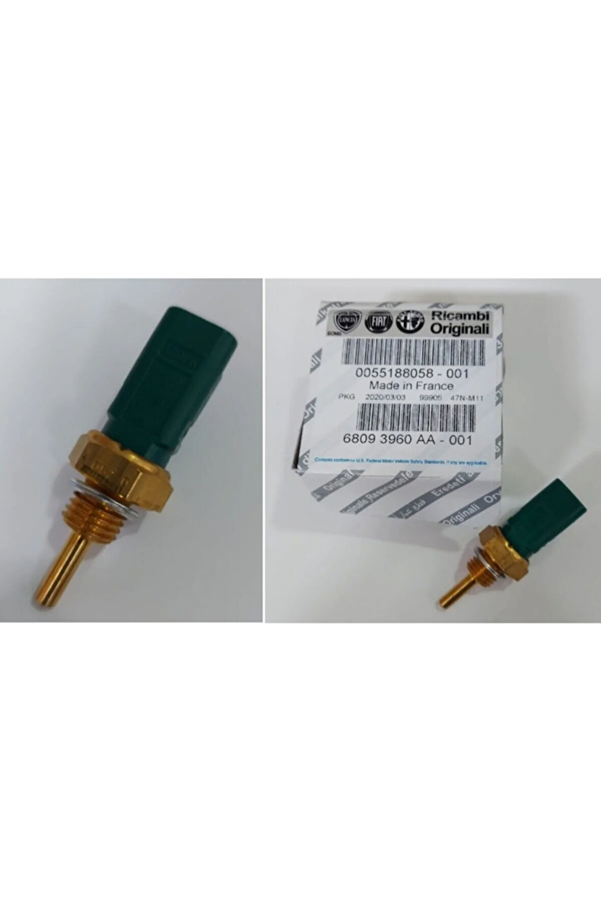 Hararet Müşürü (yeşil) 55188058 Albea Doblo Panda Punto Stılo Astra Corsa -55188058 Uyumlu