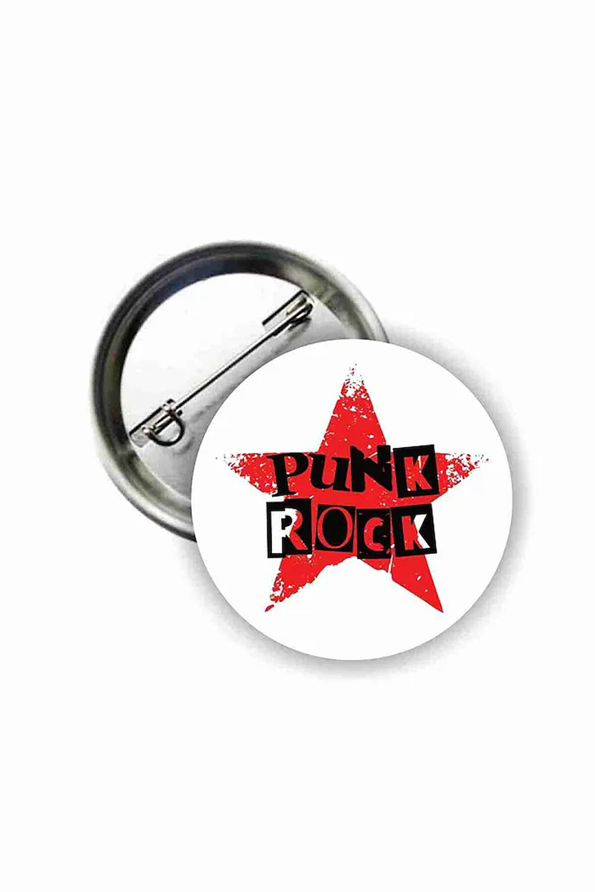Punk Rock Buton Rozet