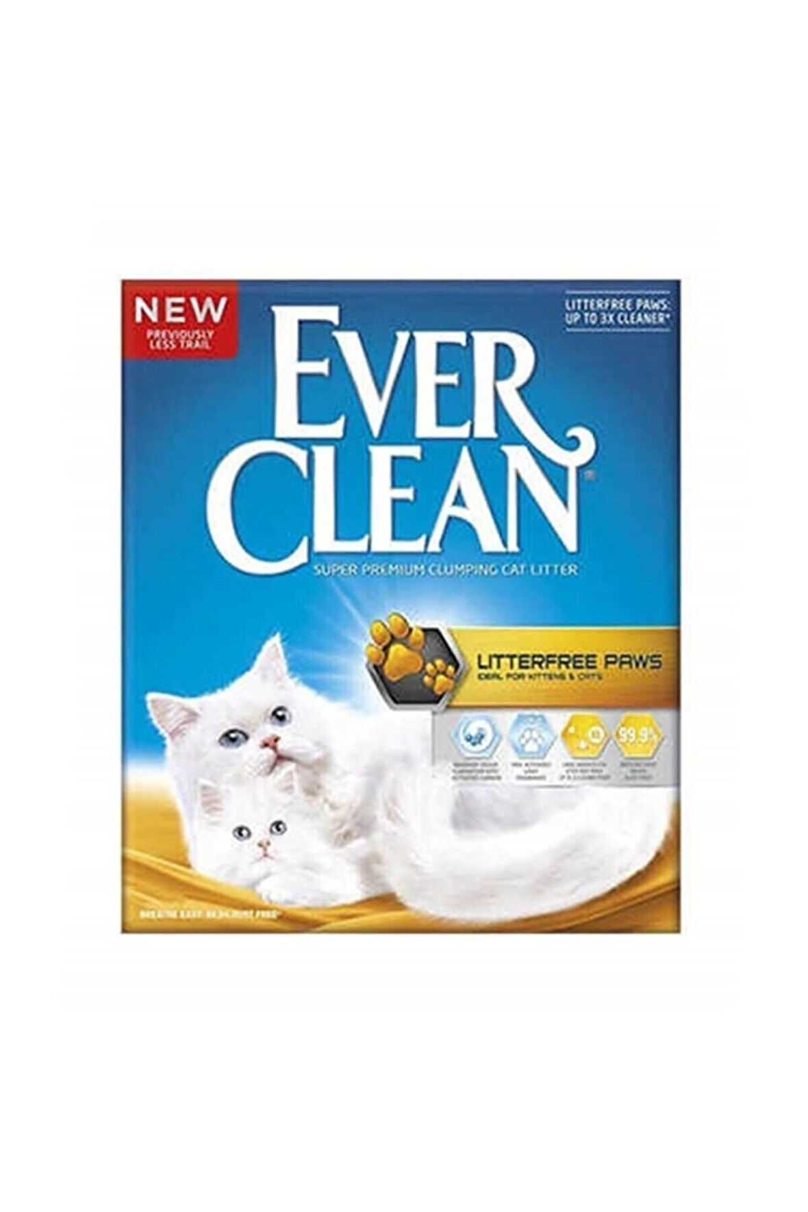 Ever Clean Litter Free Paws Patilere Yapışmayan Doğal Kedi Kumu 10 Lt