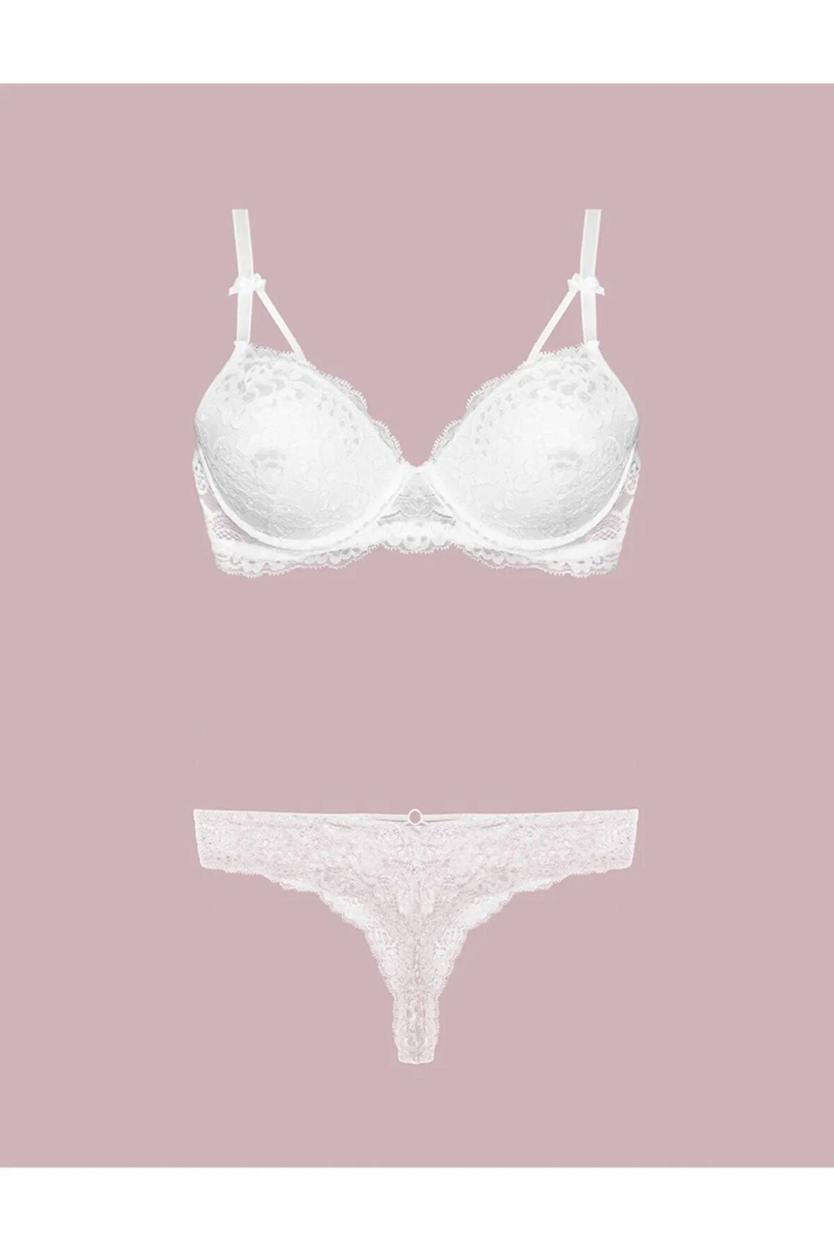 Telli Dantelli Destekli Takım 4430