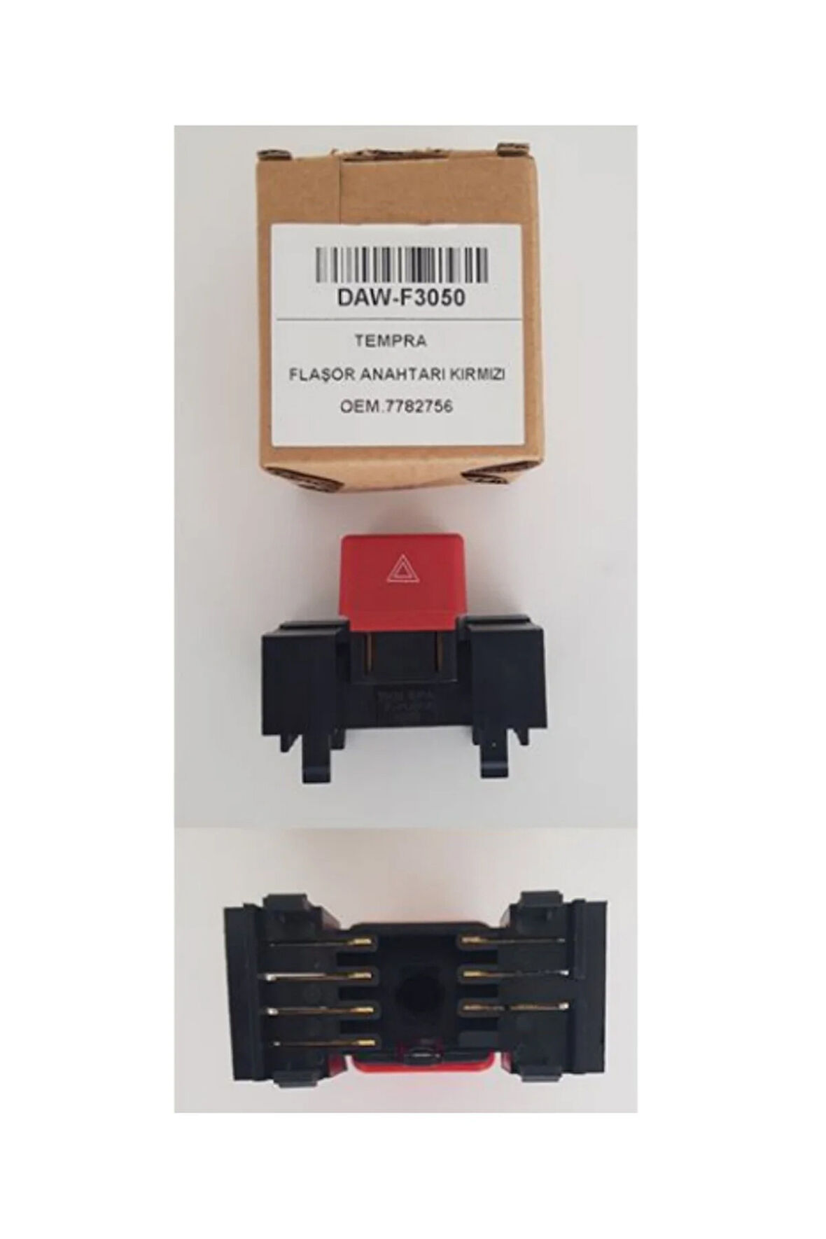 FLASÖR ANAHTARI KIRMIZI FIAT TEMPRA 90>96  TIPO HB 92>95 ALFA ROMEO 155 92>97 LANCIA DEDRA