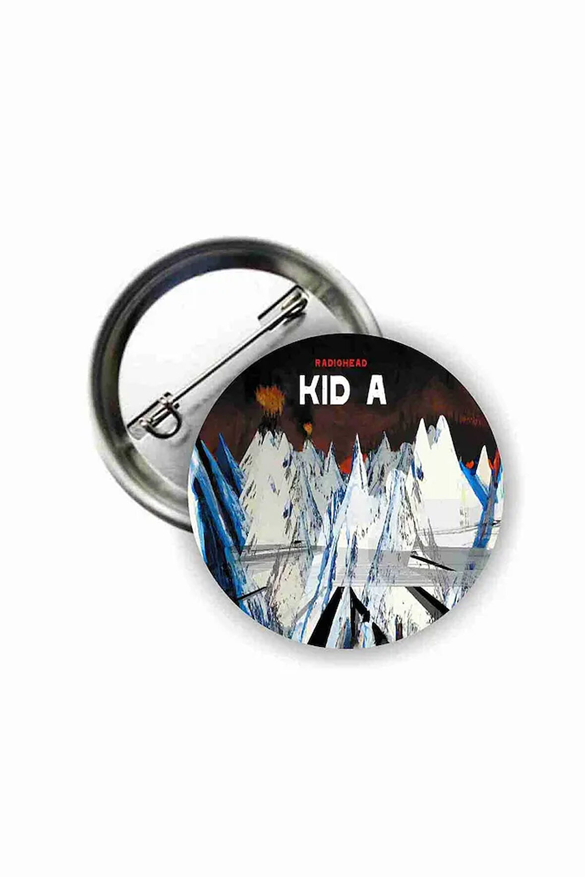 Radiohead Kid A Buton Rozet