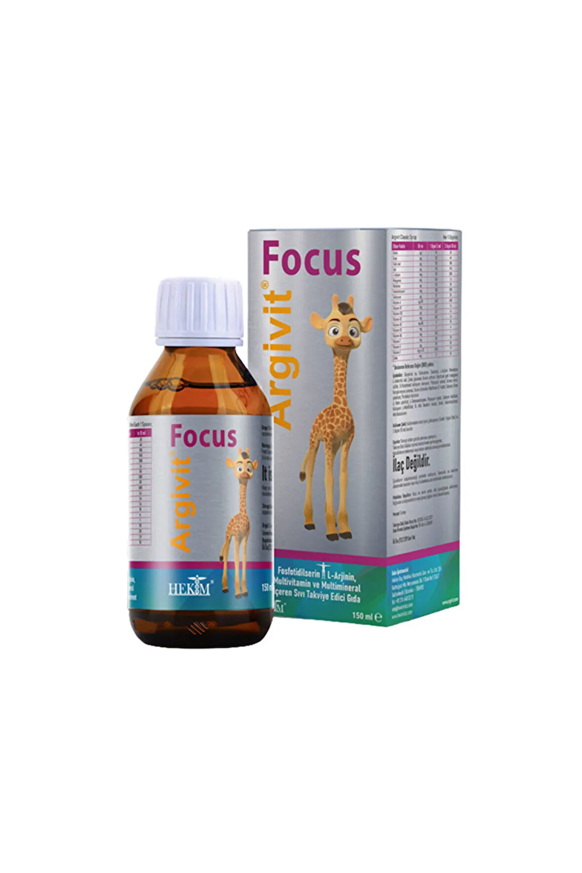 Argivit Focus Şurup 150 ml