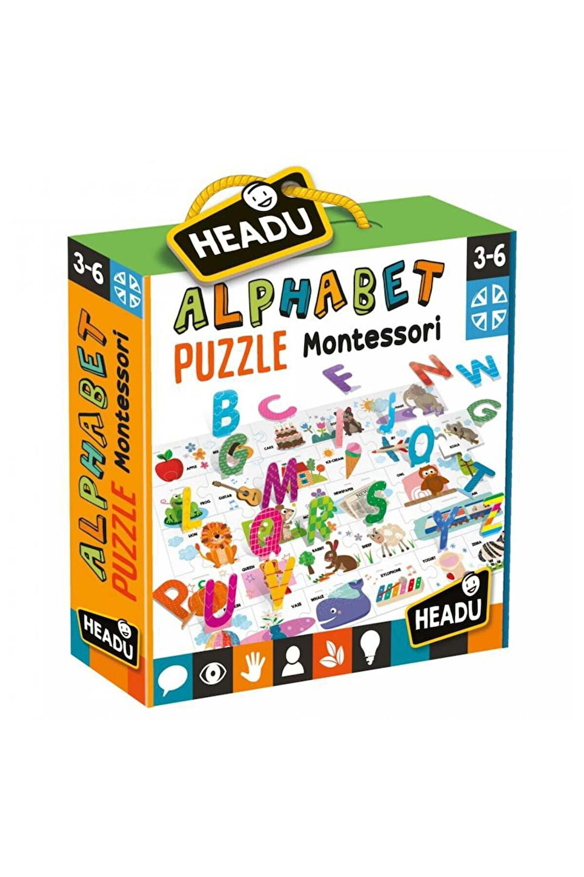 Montessorı Alphabet Puzzle 3d (3-6 YAŞ)