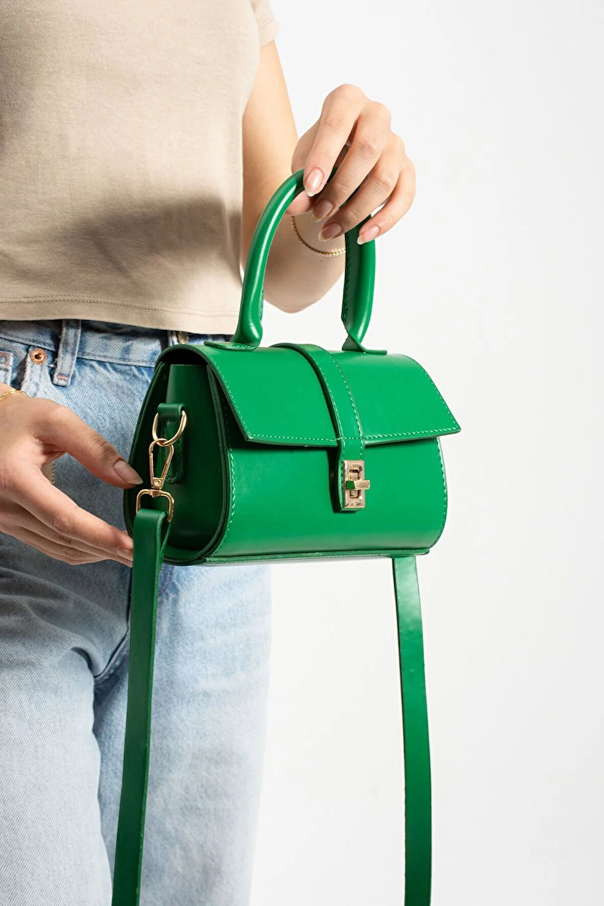 stylish design kadın el ve omuz çantası