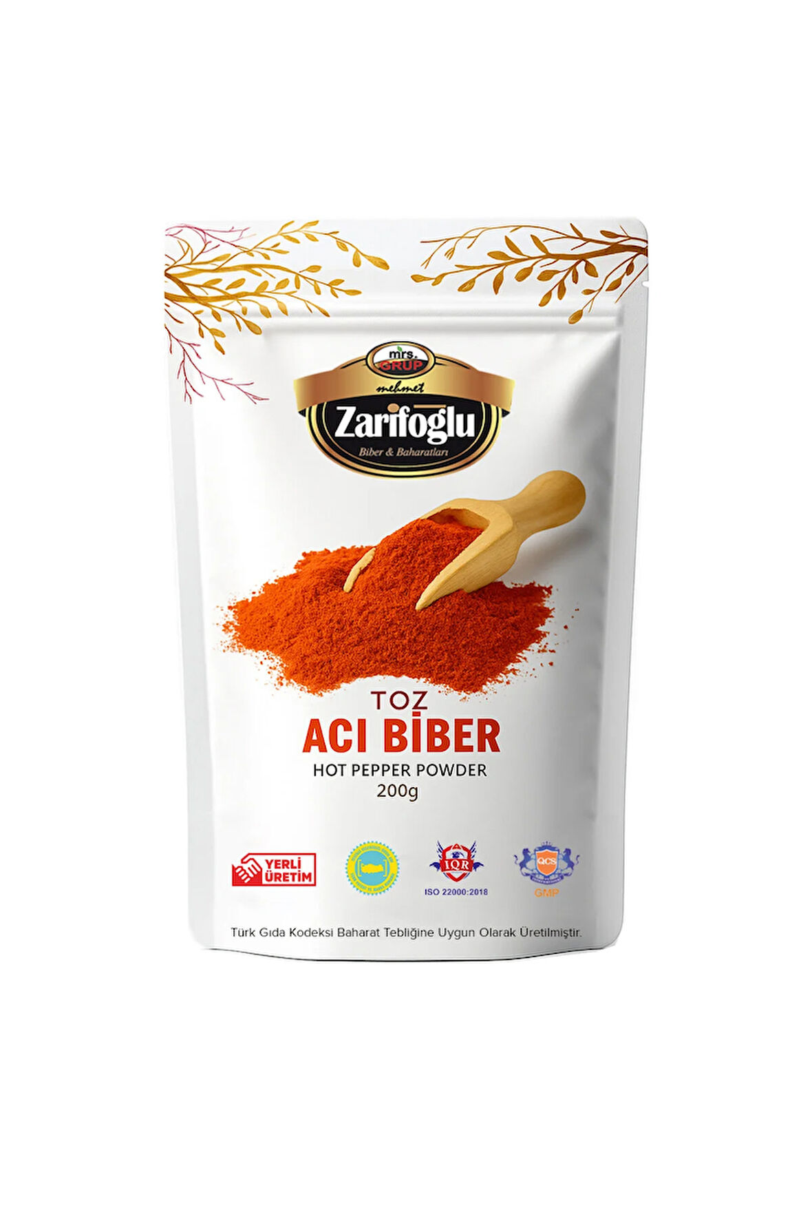Toz Acı Biber 200 gr
